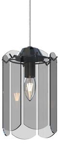 Zuma Line MD3523-1-EBCN - Lampadario a sospensione con filo NIRA 1xE14/40W/230V nero