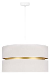 Duolla - Lampadario a sospensione con filo DUO 1xE27/15W/230V diametro 40 cm color crema/oro