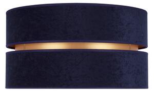 Duolla - Plafoniera DUO 1xE27/15W/230V diametro 40 cm blu/oro