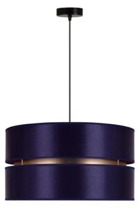 Duolla - Lampadario a sospensione con filo DUO 1xE27/15W/230V diametro 40 cm blu/oro