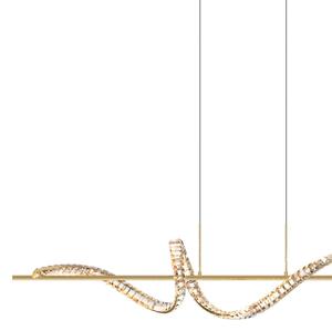 Zuma Line MD3170-1-3GT - Lampadario LED su cavo ATHESA LED/24,5W/230V 2700-6000K
