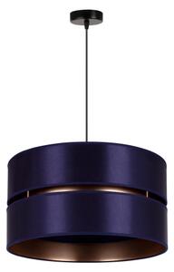 Duolla - Lampadario a sospensione con filo DUO 1xE27/15W/230V diametro 40 cm blu/oro