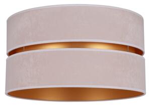 Duolla - Plafoniera DUO 1xE27/15W/230V diametro 40 cm beige/oro