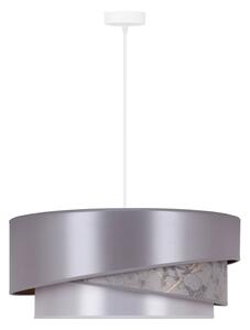 Duolla - Lampadario a sospensione con filo KOBO 1xE27/15W/230V diametro 45 cm argento/oro