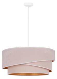 Duolla - Lampadario a sospensione con filo KOBO 1xE27/15W/230V diametro 45 cm color crema/oro