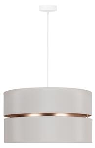 Duolla - Lampadario a sospensione con filo DUO 1xE27/15W/230V diametro 40 cm color crema/oro