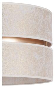 Duolla - Lampadario a sospensione con filo DUO 1xE27/15W/230V diametro 40 cm bianco/oro