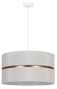 Duolla - Lampadario a sospensione con filo DUO 1xE27/15W/230V diametro 40 cm color crema/oro