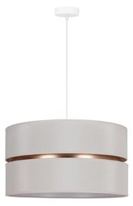 Duolla - Lampadario a sospensione con filo DUO 1xE27/15W/230V diametro 40 cm color crema/oro