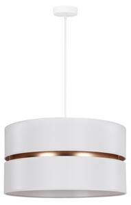 Duolla - Lampadario a sospensione con filo DUO 1xE27/15W/230V diametro 40 cm bianco/oro