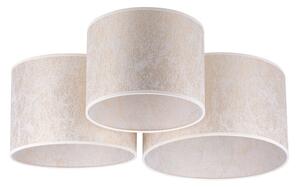 Duolla - Plafoniera ROLLER TRIO 3xE27/60W/230V bianco/oro