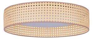 Duolla - Plafoniera LED ROLLER LED/24W/230V diametro 45 cm rattan