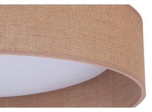 Duolla - Plafoniera LED ROLLER LED/24W/230V diametro 45 cm marrone chiaro