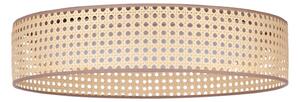 Duolla - Plafoniera LED ROLLER LED/24W/230V diametro 45 cm rattan