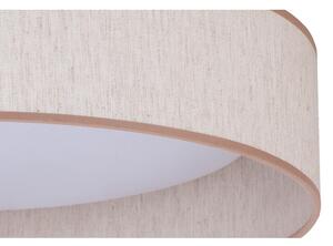 Duolla - Plafoniera LED ROLLER LED/24W/230V diametro 45 cm beige