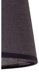 Duolla - Paralume per lampada da tavolo CLASSIC M E27 diametro 24 cm antracite