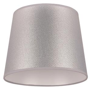 Duolla - Paralume per lampada da tavolo CLASSIC M E27 diametro 24 cm argento