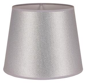 Duolla - Paralume per lampada da tavolo CLASSIC M E27 diametro 24 cm argento