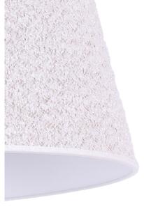 Duolla - Lampada da tavolo BOUCLE 1xE27/15W/230V diametro 28 cm bianco/legno