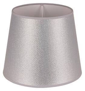 Duolla - Paralume per lampada da tavolo CLASSIC M E27 diametro 24 cm argento
