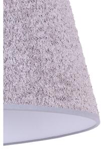 Duolla - Lampadario a sospensione con filo BOUCLE 1xE27/15W/230V diametro 50 cm grigio