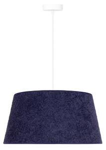 Duolla - Lampadario a sospensione con filo BOUCLE 1xE27/15W/230V diametro 50 cm blu