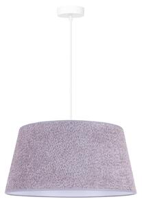 Duolla - Lampadario a sospensione con filo BOUCLE 1xE27/15W/230V diametro 50 cm grigio