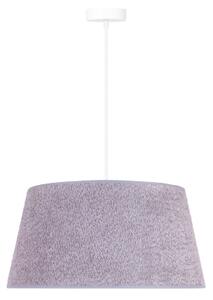 Duolla - Lampadario a sospensione con filo BOUCLE 1xE27/15W/230V diametro 50 cm grigio