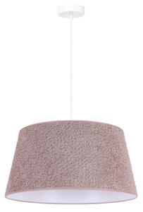 Duolla - Lampadario a sospensione con filo BOUCLE 1xE27/15W/230V diametro 50 cm marrone