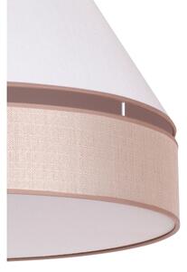 Duolla - Plafoniera AVIGNON 3xE27/15W/230V diametro 60 cm bianco/beige