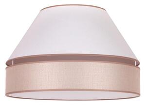 Duolla - Plafoniera AVIGNON 1xE27/15W/230V diametro 50 cm bianco/beige