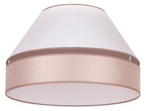 Duolla - Plafoniera AVIGNON 1xE27/15W/230V diametro 50 cm bianco/beige