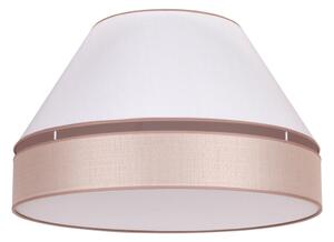 Duolla - Plafoniera AVIGNON 3xE27/15W/230V diametro 60 cm bianco/beige