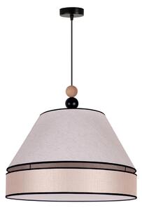 Duolla - Lampadario a sospensione con filo AVIGNON 1xE27/15W/230V diametro 60 cm beige