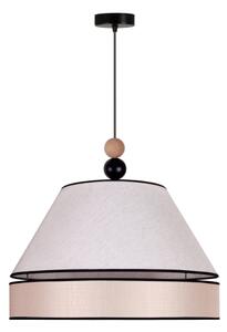 Duolla - Lampadario a sospensione con filo AVIGNON 1xE27/15W/230V diametro 50 cm beige