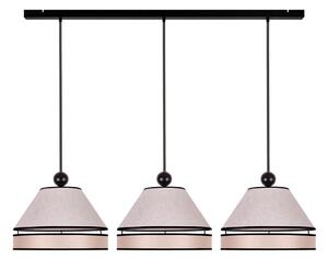 Duolla - Lampadario a sospensione con filo AVIGNON 3xE27/15W/230V beige