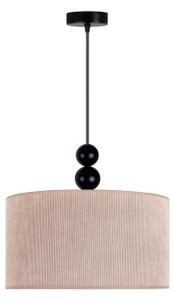 Duolla - Lampadario a sospensione con filo LYON 1xE27/15W/230V diametro 40 cm beige