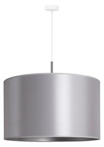 Duolla - Lampadario a sospensione con filo CANNES 1xE27/15W/230V diametro 50 cm argento