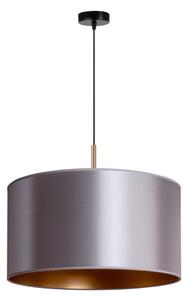 Duolla - Lampadario a sospensione con filo CANNES 1xE27/15W/230V diametro 45 cm argento/rame