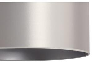 Duolla - Lampadario a sospensione con filo CANNES 1xE27/15W/230V diametro 50 cm argento