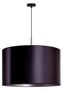 Duolla - Lampadario a sospensione con filo CANNES 1xE27/15W/230V diametro 50 cm nero/argento