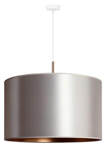 Duolla - Lampadario a sospensione con filo CANNES 1xE27/15W/230V diametro 50 cm argento/rame