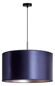 Duolla - Lampadario a sospensione con filo CANNES 1xE27/15W/230V diametro 45 cm blu/argento