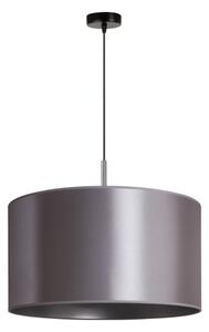 Duolla - Lampadario a sospensione con filo CANNES 1xE27/15W/230V diametro 45 cm argento