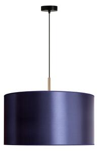 Duolla - Lampadario a sospensione con filo CANNES 1xE27/15W/230V diametro 45 cm blu/rame