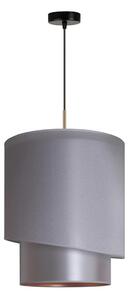 Duolla - Lampadario a sospensione con filo PARIGI 1xE27/15W/230V diametro 40 cm argento/oro