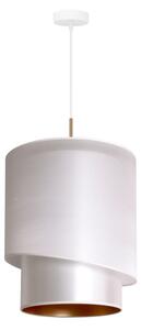 Duolla - Lampadario a sospensione con filo PARIGI 1xE27/15W/230V diametro 40 cm argento/oro