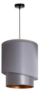 Duolla - Lampadario a sospensione con filo PARIGI 1xE27/15W/230V diametro 40 cm argento/oro
