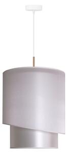 Duolla - Lampadario a sospensione con filo PARIGI 1xE27/15W/230V diametro 40 cm argento/oro