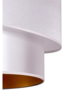 Duolla - Lampadario a sospensione con filo PARIGI 1xE27/15W/230V diametro 40 cm argento/oro